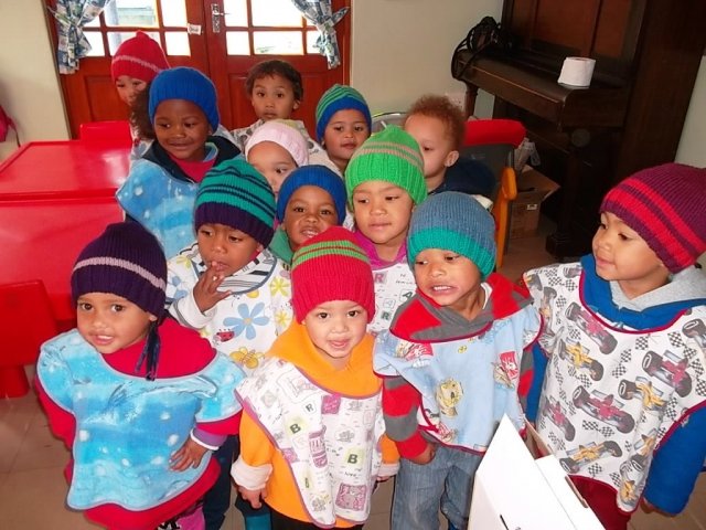 visit  to old age home in kleinmond